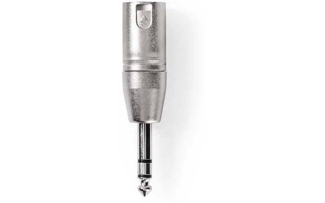Adaptador XLR - XLR de 3 Pines Macho - 6,35 mm Macho