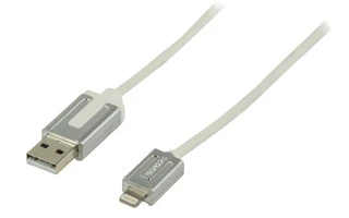 Cable de carga y sincronización Lightning de Apple de alto rendimiento de 1.0 m