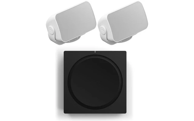 Sonos AMP + Sonos Outdoor ( Pareja ) - Sistemas de altavoces para exteriores / Jardin - HiFi