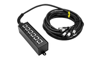 Omnitronic Multicore Stagebox MUS-610 6IN 10m