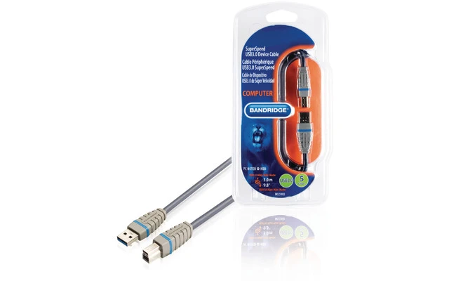 Cable de Dispositivo USB 3.0 de SuperSpeed 3.0 m