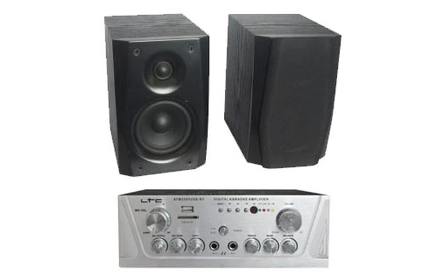 Micro HiFi: Koda 4 + Amplificador con USB , Bluetooth y Karaoke