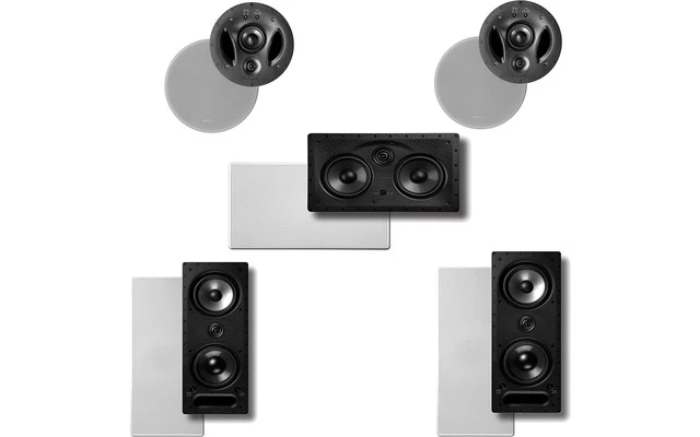Polk Audio LS - Sistema de altavoces 5.0 para Home Cinema