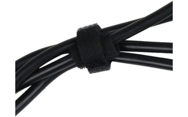 Adam Hall Accessories VT 2520 - Velcro 200 mm negro