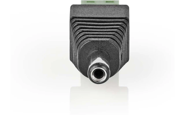 Conector de Seguridad para CCTV - 5 - 2 Hilos a CC Hembra - 5,5 x 2,1 mm - Nedis CCTVCM11BK5