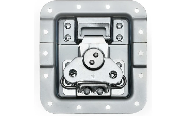 Adam Hall Hardware 172531 - Cierre de Mariposa Base corta con Paso Perfil Profundidad 14 mm