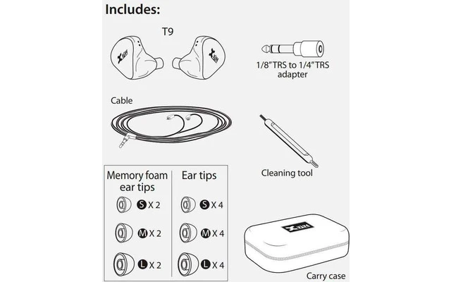 XVive T9 Monitor In Ear