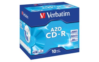 Verbatim CD-R AZO Crystal de 700 MB