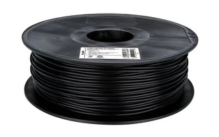 FILAMENTO PLA 3mm - COLOR NEGRO - 1 kg