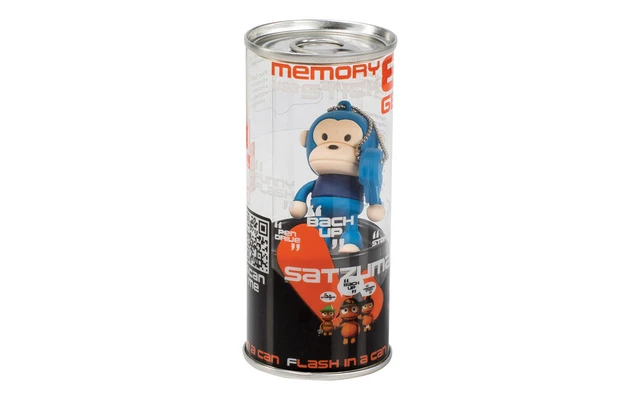 Memoria flash 8Gb Mono Azul