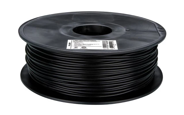 FILAMENTO PLA 3mm - COLOR NEGRO - 1 kg