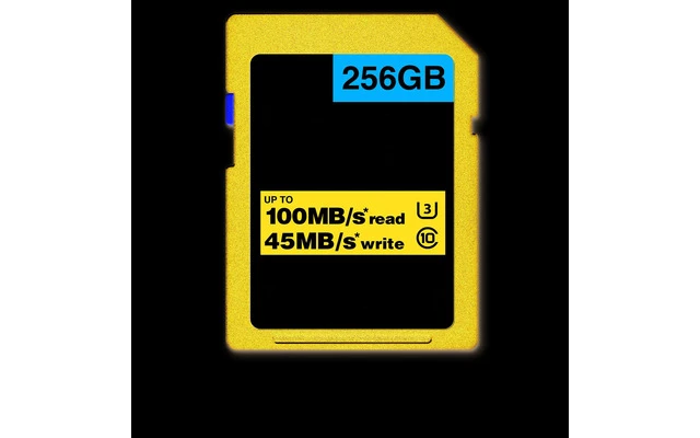 High Speed SDHC/XC V30 UHS-I U3 256GB SD memory card - Integral