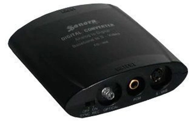 Convertidor audio analogico a digital optico/coaxial y video a S