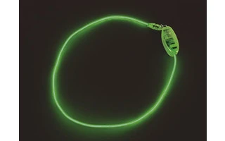 COLLAR ELECTROLUMINISCENTE VERDE