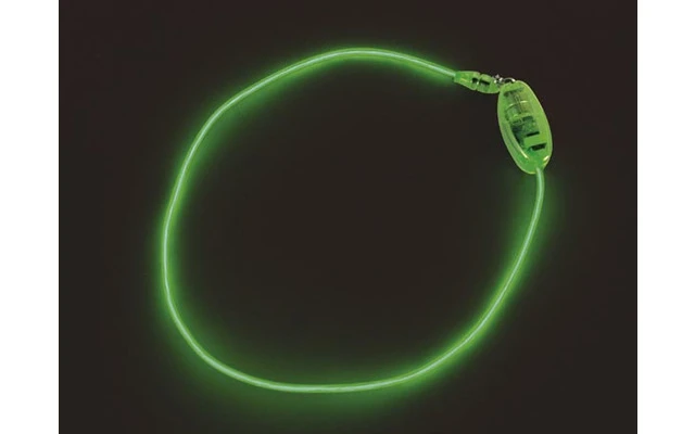 COLLAR ELECTROLUMINISCENTE VERDE