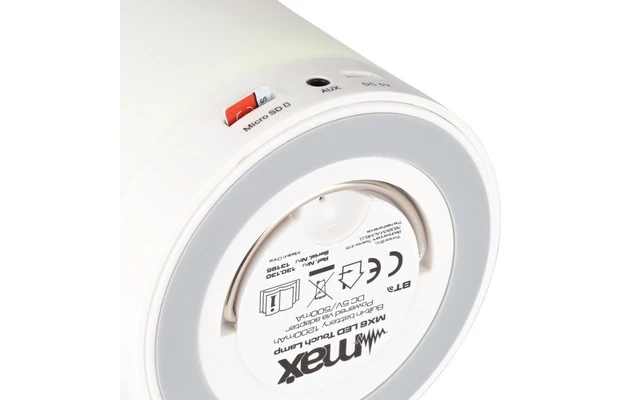 Max MX6 Altavoz BT con luz de estado de animo