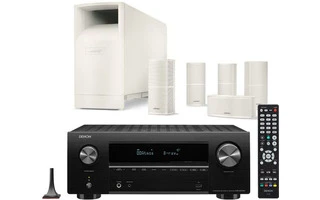 Denon AVR-X2600 + Bose AcoustiMass 10 Blanco