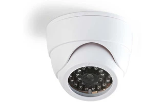 Cámara de Seguridad Simulada - Domo - Blanco - Nedis DUMCD30WT