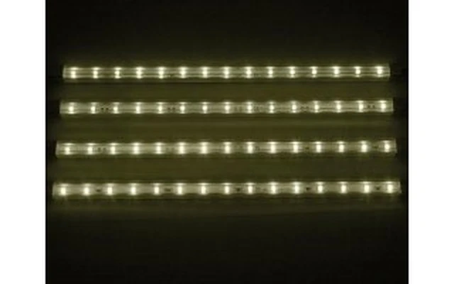CINTAS DECORATIVAS CON LEDs - 4 uds. - 12V - COLOR BLANCO CÁLIDO