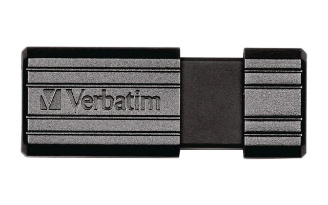 Lápiz de memoria USB 2.0 de 8 GB PinStripe negro