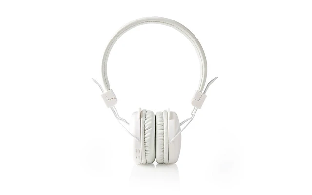 Auriculares Inalámbricos - Bluetooth® - De diadema - Plegable - Blanco - Nedis HPBT1100WT