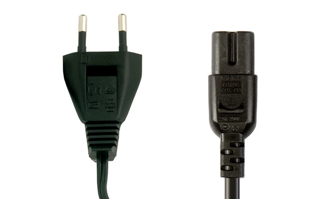 Cable de Alimentación con Conector Tipo Figura 8 1.8 m