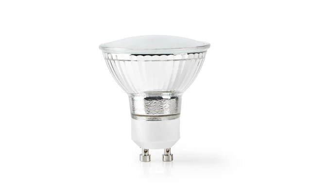Bombilla LED Inteligente con Wi-Fi - A Todo Color y Blanco Cálido - GU10 - Nedis WIFILC10CRGU10