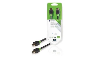 Cable de Alta Velocidad HDMI™ con Conector Ethernet HDMI™ a Conector HDMI™ de 1,00 m en gris - K