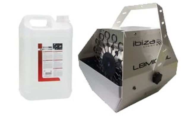 Máquina de pompas Ibiza + 5 Litros
