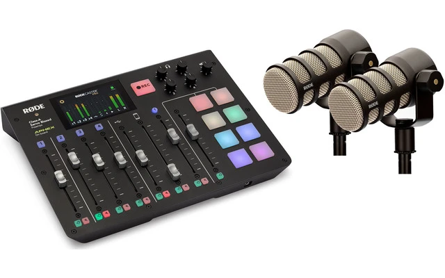 RodeCaster Pro Bundle 2 Mic