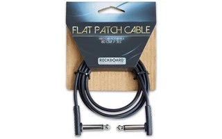 RockBoard Flat Patch Cable Black 80 Cm