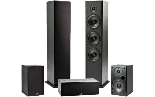 Polk Audio T-50 + T-30  y T-15 - Home Cinema 5.0