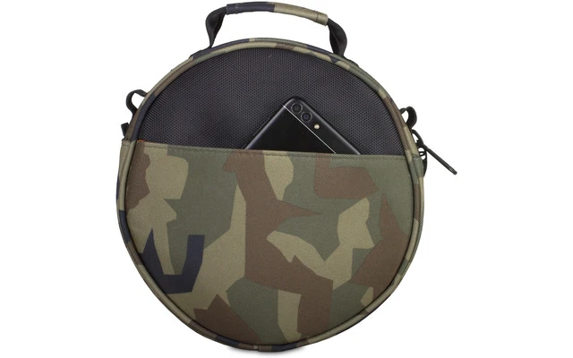 UDG Ultimate Digi HeadPhone Bag Camuflaje Negro , interior Naranja