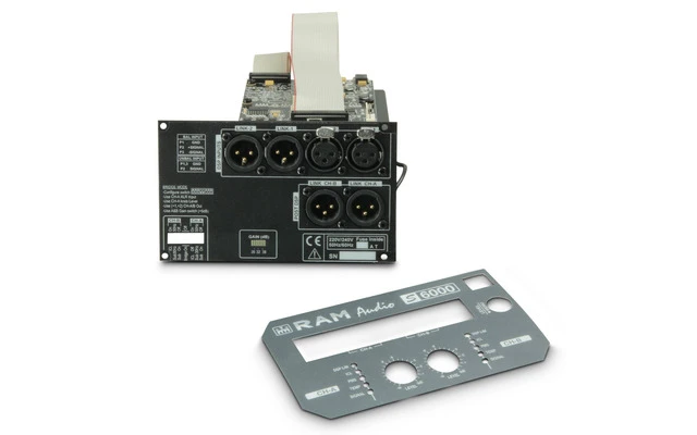 Ram Audio DSP 22 S Módulo DSP para el amplificador de 2 canales de la Serie S