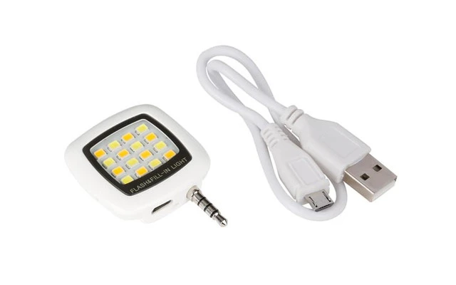 Flash LED para selfies