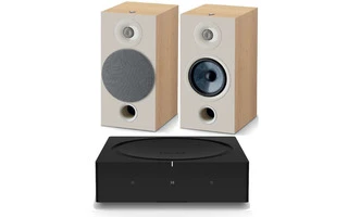 Sonos AMP + Focal Chora 806 Walnut Light
