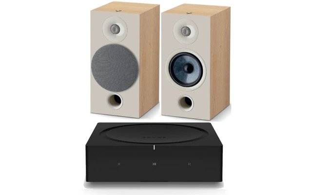 Sonos AMP + Focal Chora 806 Walnut Light