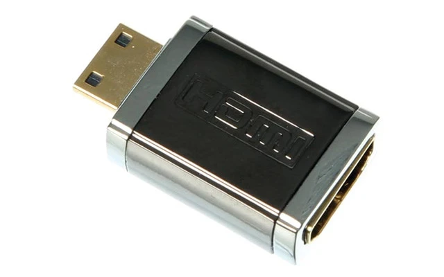 Conector HDMI hembra a conector Mini-HDMI macho / profesional