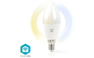 SmartLife LED Bulb - Wi-Fi - E14 - 470 lm - 4.9 W - Warm to Cool White - 2700 - 6500 K - Energy 