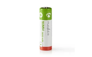 Pila AA Recargable de Ni-MH - 1,2 V - 2600 mAh - 4 unidades - Estuche - Nedis BANM26HR64B