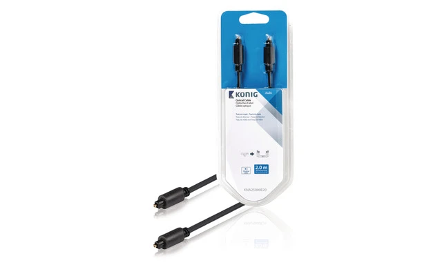 Cable óptico Toslink macho - macho