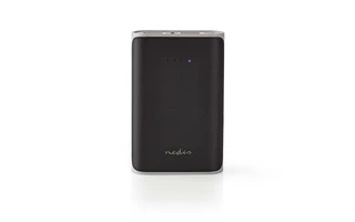 Fuente de Alimentación - 7500 mAh - 2 salidas USB-A de 3.1 A - Entrada micro USB - Negro - Nedis