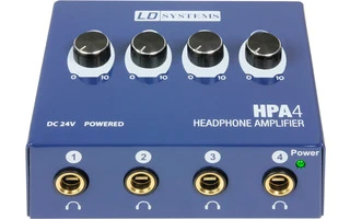 LD Systems HPA 4 - Amplificador auriculares 4 canales