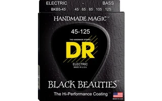 DRStrings BKB5-45 Black Beauties