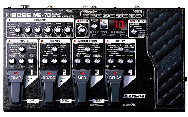 BOSS ME-70 Efectos múltiples de guitarra