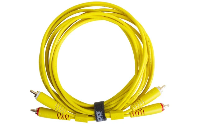 UDG Ultimate Audio Cable Set RCA - RCA Yellow Straight