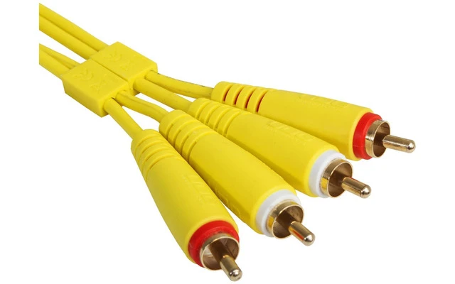 UDG Ultimate Audio Cable Set RCA - RCA Yellow Straight