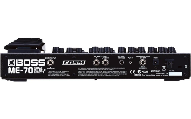 BOSS ME-70 Efectos múltiples de guitarra