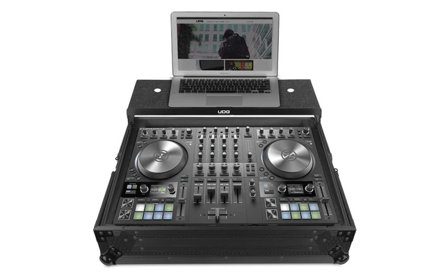 UDG FlightCase Kontrol S4 Mk3 Black Plus ( Bandeja portatil )