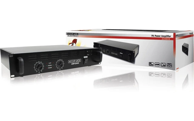 Amplificador PA 2x 1000W